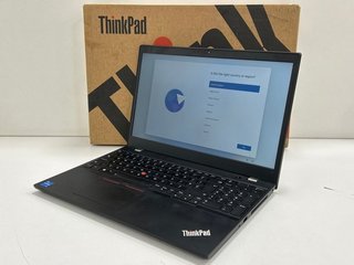 LENOVO THINKPAD L15 GEN 2 256GB SSD LAPTOP: MODEL NO 20X300LKUK (WITH BOX & CHARGER CABLE). INTEL CORE I5-1135G7 @ 2.40GHZ, 16GB RAM, 15.6" SCREEN, INTEL IRIS XE GRAPHICS [JPTM112397]. THIS PRODUCT I