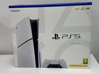 SONY PLAYSTATION 5 DISC EDITION 1 TB GAMES CONSOLE (ORIGINAL RRP - £479.99) IN WHITE: MODEL NO CFI-2016 (WITH BOX & ALL ACCESSORIES, UNUSED RETAIL) [JPTM111023]. THIS PRODUCT IS FULLY FUNCTIONAL AND