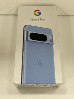 GOOGLE PIXEL 8 PRO 128 GB SMARTPHONE IN BAY: MODEL NO GA04841-GB (WITH BOX & ALL ACCESSORIES). NETWORK UNLOCKED [JPTM112455]. THIS PRODUCT IS FULLY FUNCTIONAL AND IS PART OF OUR PREMIUM TECH AND ELEC