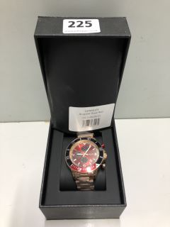 GAMAGES OF LONDON ACQUIRER ROSE RED WATCH - GA1321