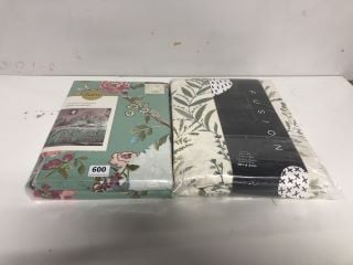2 X ASSORTED BEDDING ITEMS INC FURN VINTAGE CHINOISERIE DUVET COVER SET - SUPER KING SIZE