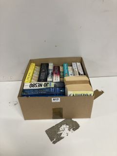 BOX OF ASSORTED BOOKS INC. GAME OF THRONES