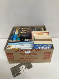 BOX OF ASSORTED BOOKS INC. WHEN ANGELS DANCE