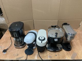 5 X ASSORTED COFFEE MACHINES INC NESCAFE DOLCE GUSTO