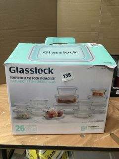 GLASSLOCK TEMPERED GLASS FOOD CONTAINER