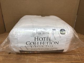 THE ELITE BEDDING HOTEL COLLECTION PILLOW PAIR
