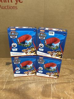 4 X PAW PATROL INFLATABLE CHAIR