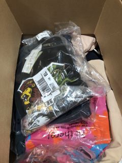 BOX OF ASSORTED CLOTHES