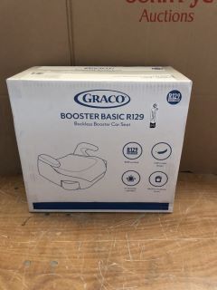 GRACO BOOSTER BASIC R129 BACKLESS BOOSTER CAR SEAT