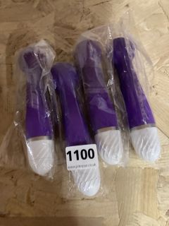 4 X ADULT TOYS IN PURPLE (18+ ID REQUIRED)