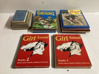 QTY OF ASSORTED BOOKS INC THE CUB SCOUT ACTIVITY BOOK
