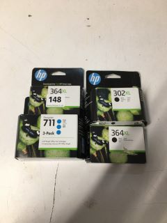 QTY OF ASSORTED HP INK CARTRIDGES TO INCLUDE 364XL PACK
