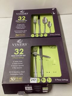 2 X VINERS CUTLERY SETS