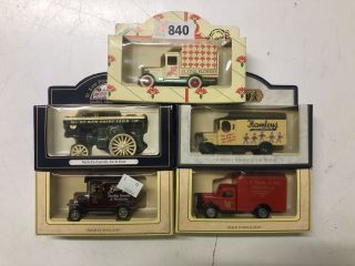 5 X ASSORTED VINTAGE COLLECTABLE METAL CARS TO INCLUDE SPECIAL EDITION FLYING FLOWERS