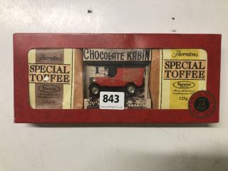 CHOCOLATE KABIN SPECIAL TOFFEE VINTAGE COLLECTABLE METAL CAR