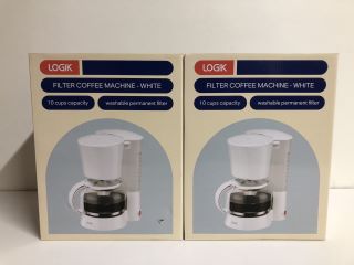 2 X LOGIK FILTER COFFEE MACHINES