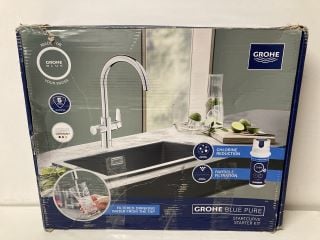 GROHE BLUE PURE STARTCURVE STARTER KIT WITH FILTERED WATER