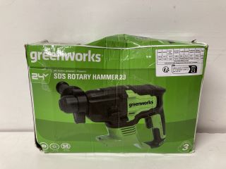 GREENWORKS SDS ROTARY HAMMER DRILL 2J
