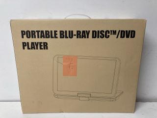 PORTABLE BLU-RAY DISC/DVD PLAYER