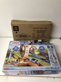 2 X ASSORTED ITEMS INC THOMAS THE TANK LAUNCH AND LOOP