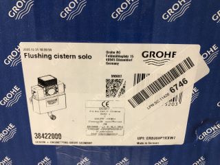 GROHE FLUSHING CISTERN SOLO