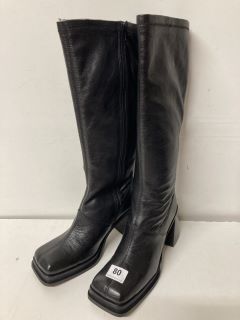 UNBRANDED KNEE HIGH BOOTS SIZE:8UK