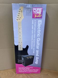 PURE TONE SOLID BODY ELECTRIC GUITAR