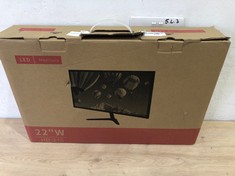 LED 22 INCH MONITOR. (WITH BOX) [JPTC63743] (COLLECTION OR OPTIONAL DELIVERY)