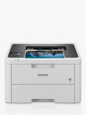 BROTHER WIRELESS COLOUR LASER PRINTER (ORIGINAL RRP - £179) IN WHITE: MODEL NO HL-L3220CWE (WITH BOX) [JPTC64641] (COLLECTION OR OPTIONAL DELIVERY)