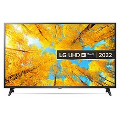 LG LED 55UQ75 55" UHD, 4K, SMART TV. (WITH BOX) [JPTC64627] (COLLECTION OR OPTIONAL DELIVERY)