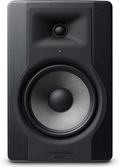 M-AUDIO BX8 D3 SPEAKER (ORIGINAL RRP - £149.99) IN BLACK. (WITH BOX) [JPTC64613] (COLLECTION OR OPTIONAL DELIVERY)