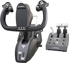 THRUSTMASTER TCA YOKE BOEING EDITION GAMING ACCCESSORIES (ORIGINAL RRP - £431) IN BLACK. [JPTC62455] (COLLECTION OR OPTIONAL DELIVERY)