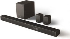 HISENSE AX5100G WITH WIRELESS SUBWOOFER SOUNDBAR (ORIGINAL RRP - £229.00) IN BLACK. (WITH BOX) [JPTC64291] (COLLECTION OR OPTIONAL DELIVERY)