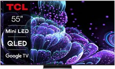 TCL MINI LED 55INCH 55" UHD, 4K, SMART TV (ORIGINAL RRP - £700.00). (WITH BOX). (SEALED UNIT). [JPTC63777] (COLLECTION OR OPTIONAL DELIVERY)