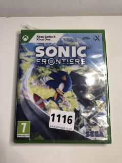 SONIC FRONTIERS GAME FOR XBOX