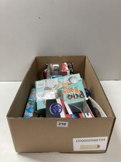 BOX OF ITEMS INC TOYS
