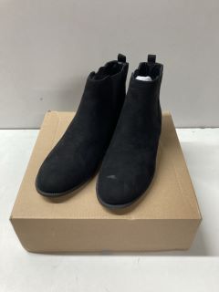 WOMENS BLACK ANKLE BOOTS UK SIZE 5
