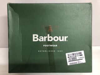 BARBOUR STORE LEATHER BOOTS UK SIZE 8