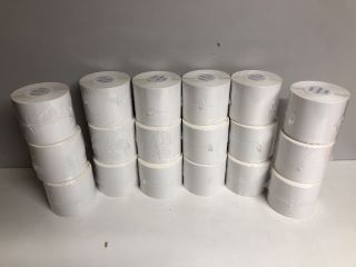 BOX OF 18 ROLLS OF 500 LABELS (SEALED)