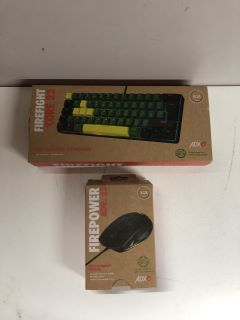 ADX GAMING KEYBOARD AND MOUSE