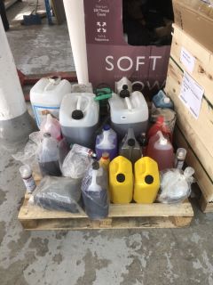 PALLET OF ASSORTED ITEMS INC. PATIO & BLOCK PAVING SEAL (COLLECTION ONLY)