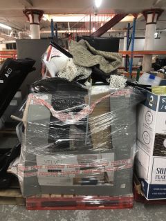 PALLET OF ASSORTED ITEMS INC. HENRY VACUUM CLEANER