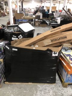 PALLET OF ASSORTED ITEMS INC. TV MOUNTS