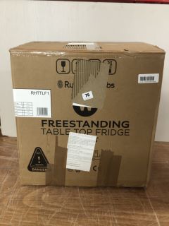 RUSSELL HOBBS FREE-STANDING TABLE TOP FRIDGE MODEL: RHTTLF1