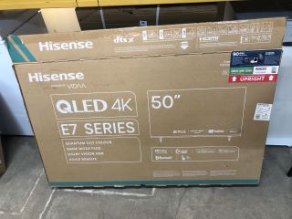HISENSE LED 50" SMART TV (SMASHED)