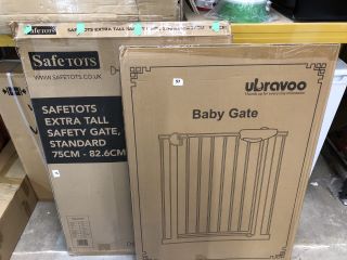 2 X ITEMS INC SAFETOTS EXTRA TALL SAFETY GATE