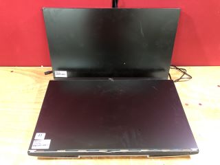 2 X DELL 27" MONITORS MODEL S2721H (SMASHED/SALAVAGE/SPARES)