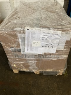 1 X PALLET OF ASSORTED CAR PARTS TO INCLUDE THERMOSTAT, BRAKE CABLE, ROCKER COVER GASKET