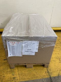 1 X PALLET OF ASSORTED CAR PARTS TO INCLUDE MIRROR GLASS,ROTOR ARM