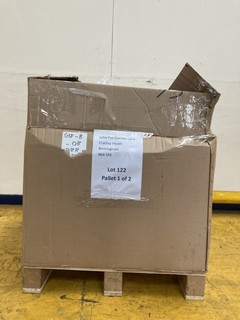 1 X PALLET OF ASSORTED CAR PARTS TO INCLUDE TRACK ROD END, BRAKE MASTER CYLINDER, IDLE SPEED CONTROL UNIT